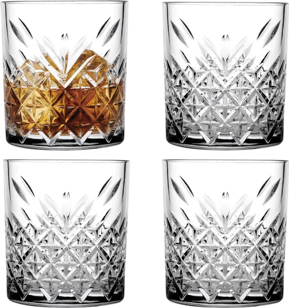 Pasabahce 52790 Timeless Whiskyglas, 355ml, Glas, Transparent, 12 Stück – Bild 8