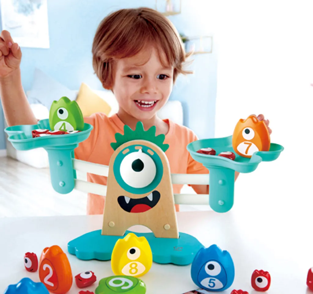HAPE Baby Monster-Waage Aufbewahrungsdosen Geschirr Plahap1222 – Bild 13