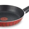 Tefal C5480882 Tempo Bratpfanne, Aluminium, 32 Cm, Rot