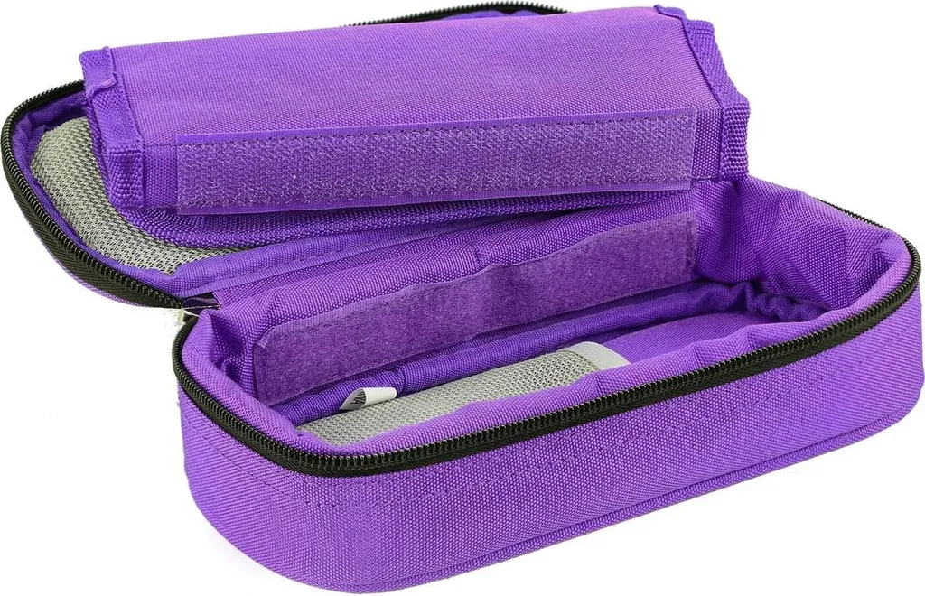 Insulin Kühltasche Reise Tasche - Medikamente Diabetiker Isoliert Tragbaren Kühler Tasche Für Insulin Pen Und Diabetes Kühltasche (Lila) – Bild 3