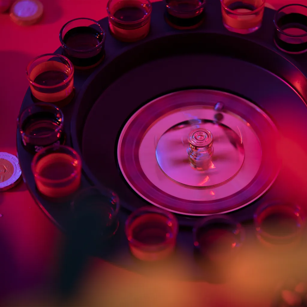 Trinkspiel Russisches Roulette Schnaps-Roulette – Bild 6