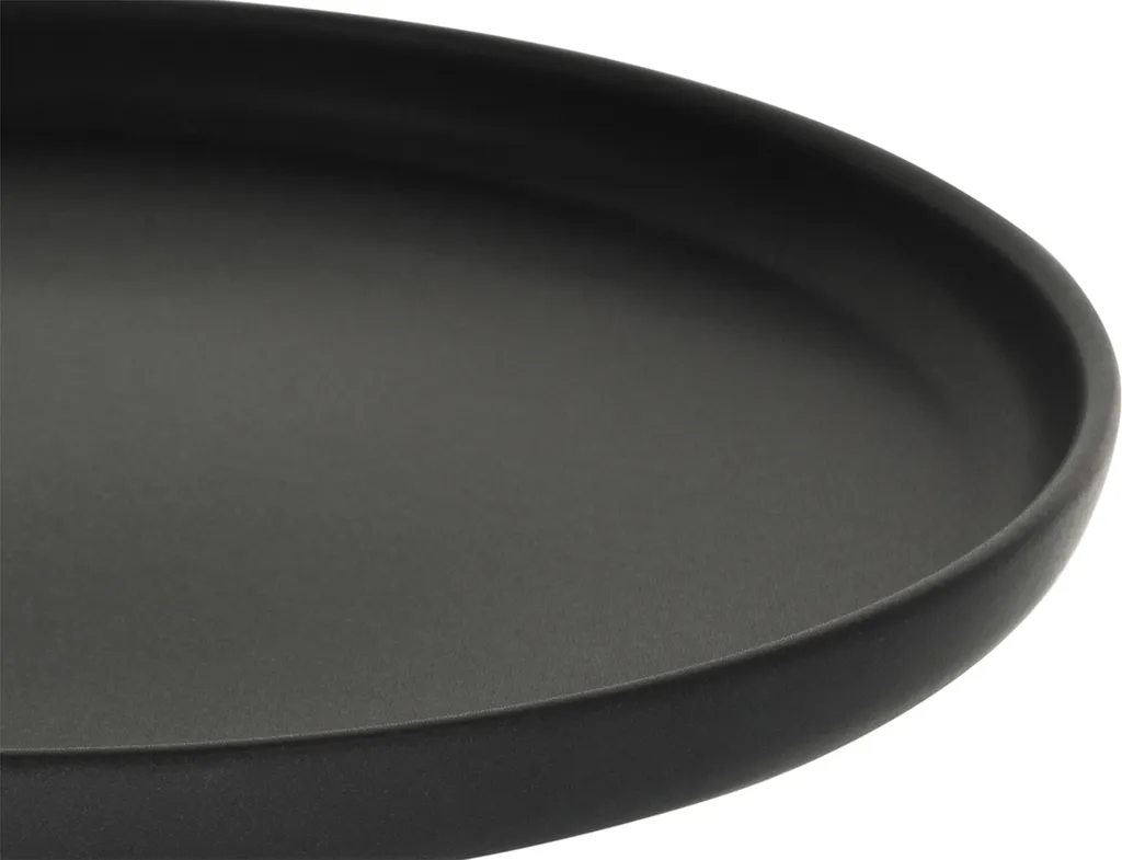 CreaTable 22978 Kombiservice Uno BLACK Für 4 Personen, Steinzeug, Schwarz (1 Set, 16-teilig) – Bild 4