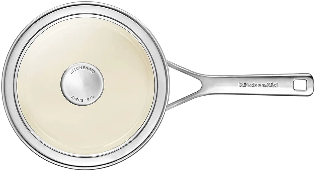 KitchenAid Topfset Steel Core Enamel Empire Rot 10-teilig – Bild 5