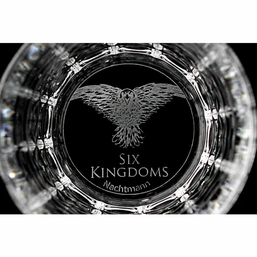 Nachtmann Game Of Thrones Whiskygläser Set The Six Kingdoms, Dreiäugiger Rabe, Graviertes Whiskyglas, GoT, 2 Stück, Kristallglas, 345 Ml – Bild 5