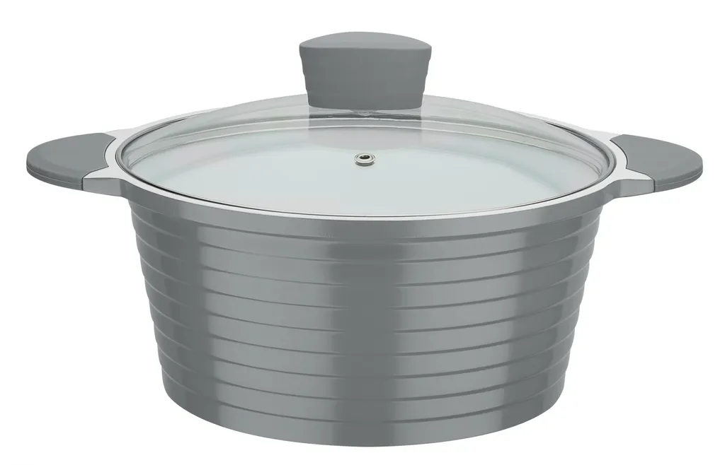 GSW Kochtopf Mit Deckel „Bolero Grey“ 20cm