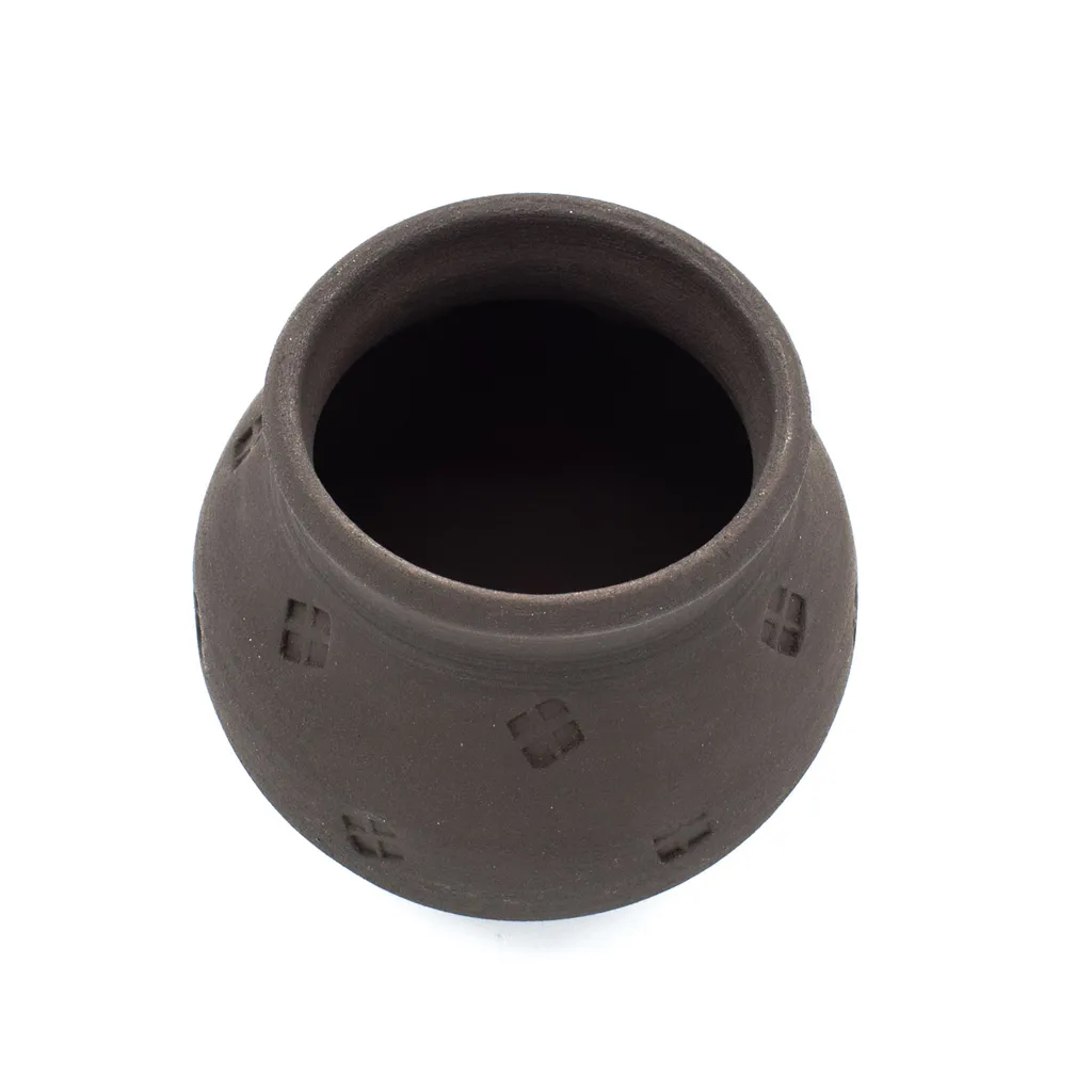 Frühmittelalter Kugeltopf Oder Becher 6.-9. Jahrhundert Replik Ca. 0,3l – Bild 2