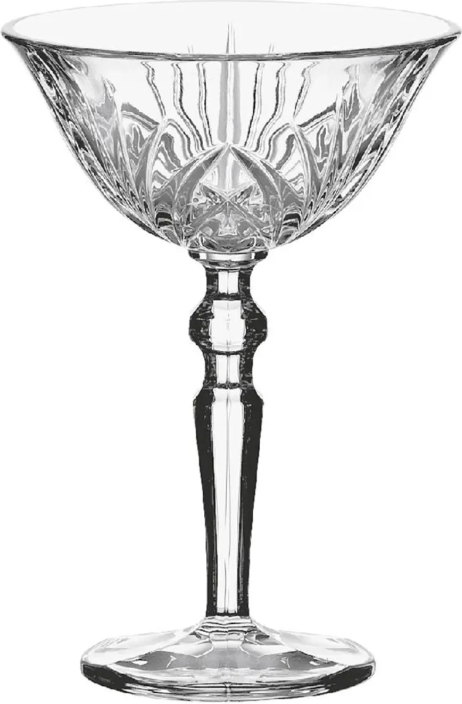 Nachtmann Cocktailschale Palais 230 Ml, Kristallglas Mit Schliffdesign (6 Stück)