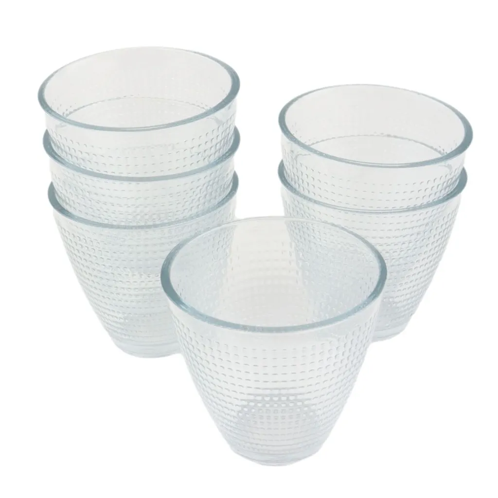 Orange85 Trinkgläser Wassergläser 6 Stück Transparent 220ml – Bild 4