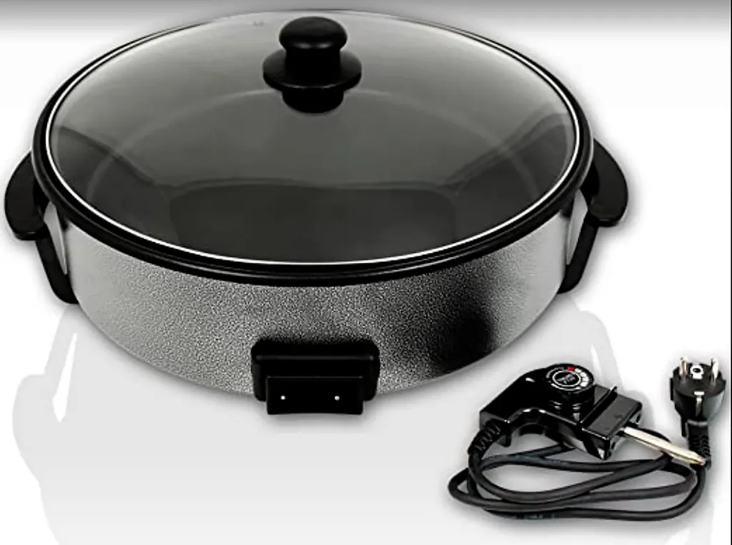 Mulex Elektrische Pfanne 32 Cm, Pizzapfanne – Bild 4