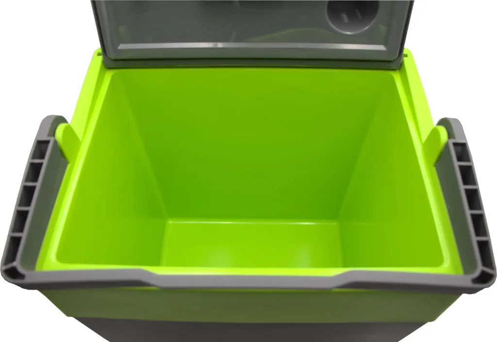 Steinborg Kühlbox 30 Liter | Warmhaltebox | Praktischer Tragegriff | Eco-Modus | 12 V/ 230 V Stromversorgung – Bild 10