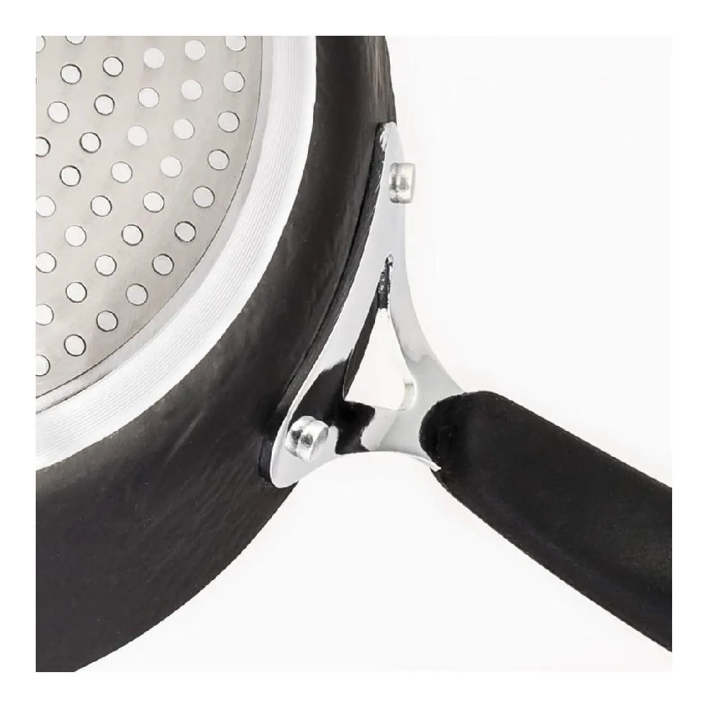 Amercook Rockstone, Rechteckig, Allzweckpfanne, Schwarz, Titanium Pro, Aluminium, Keramik, Gas, Halogen, Induktion, Versiegelte Platte – Bild 2