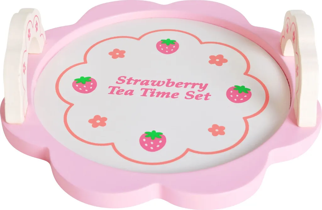 Kinder Teeservice Set Holz Zubehör Für Die Kinderküche, 16-tlg. Ab 3 Jahre Rollenspiele Für Mädchen Und Jungs 9418 – Bild 7