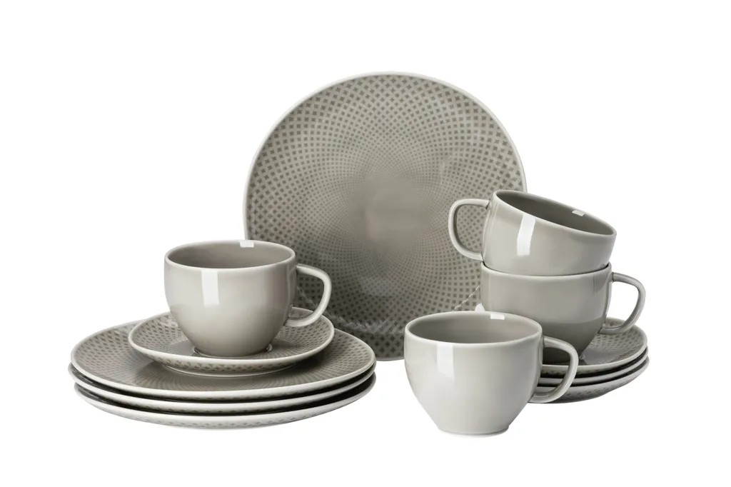 Rosenthal Junto Pearl Grey Set 12-tlg./Kombi 10540-405201-28593