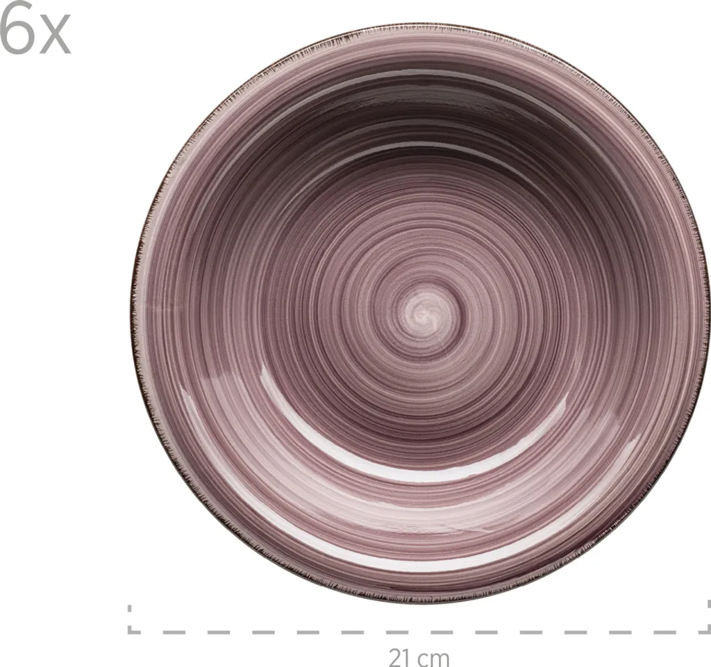 Mäser 931880 Kombiservice Lumaca Für 6 Personen, Steinzeug (1 Set, 30-teilig) – Bild 3